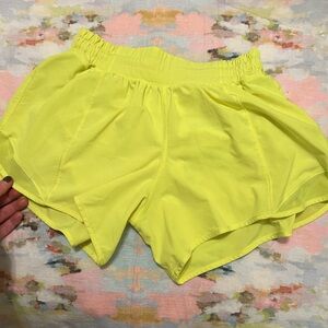 Lululemon Athletica Neon Yellow Women's Blouse